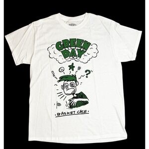 Green Day Basket Case T Shirt Size Medium